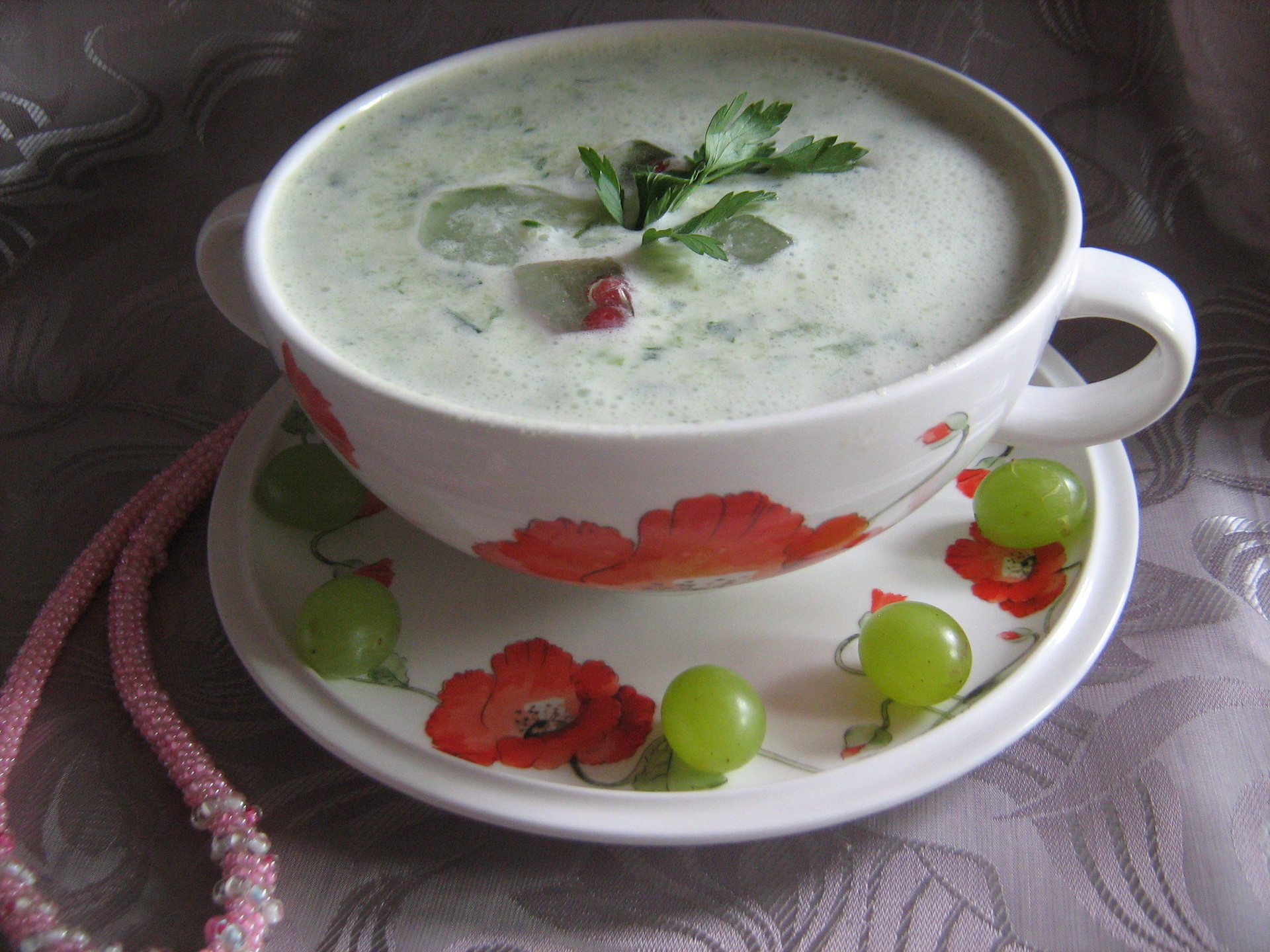 Суп холодный рецепт с фото пошагово с