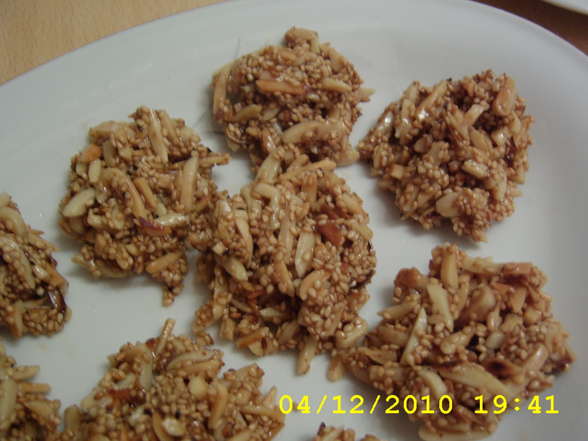 Домашний рецепт грильяжного печенья мазурка пошагово с фото