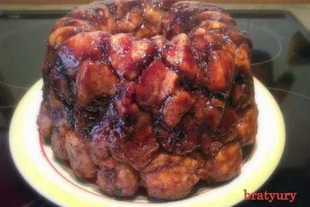 Monkey bread - обезьяний хлеб. десерт, который обожают не только дети