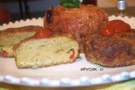 Котлеты рыбные по мотивам индийской кухни.