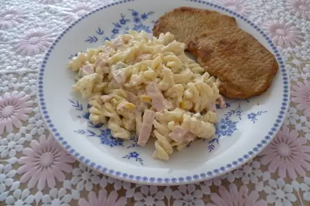 Nudelsalat (макаронный салат)