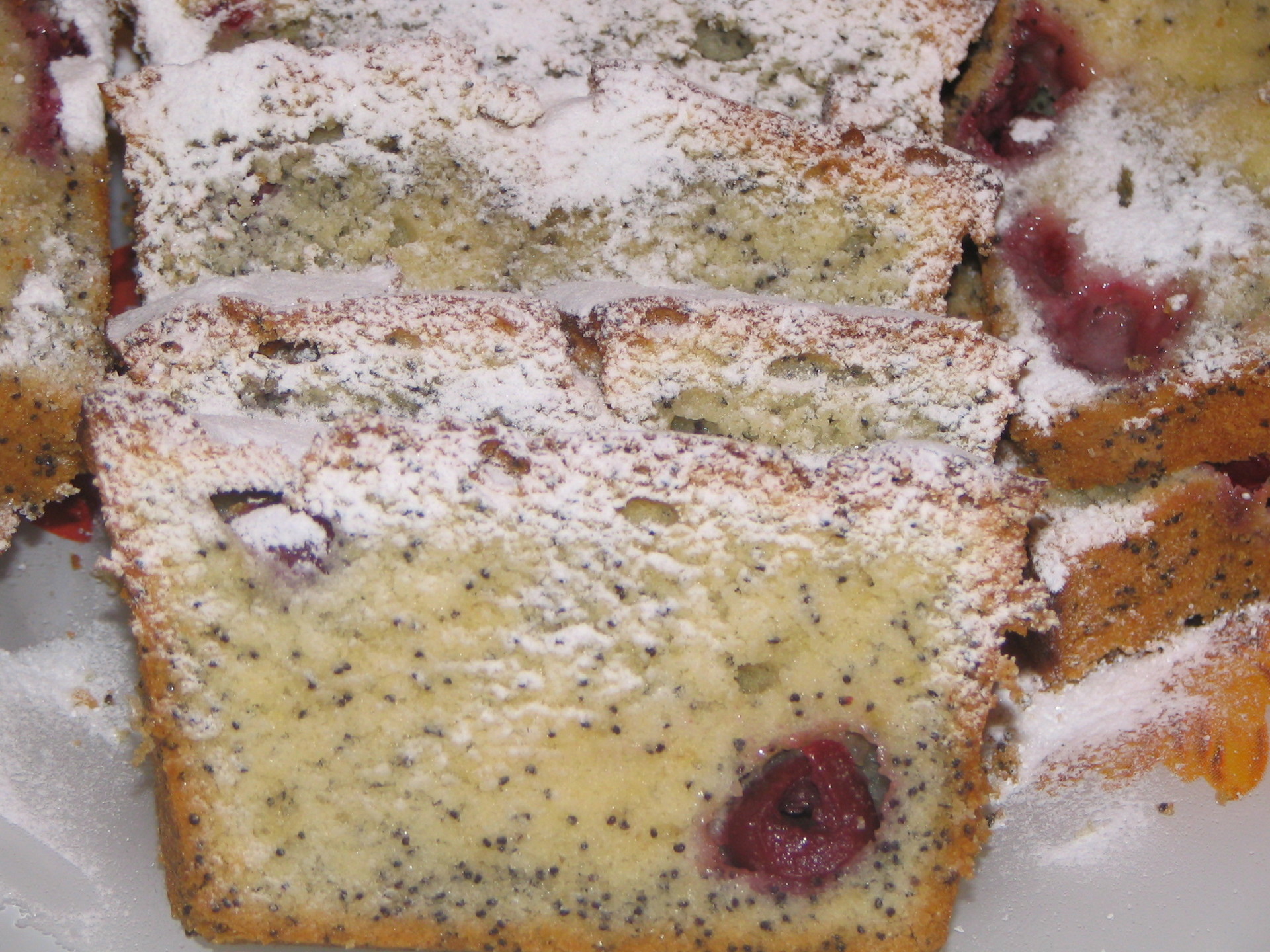 Сметанный пирог с маком и вишней, пошаговый рецепт на 7332 ккал, фото, ингредиенты - Angy