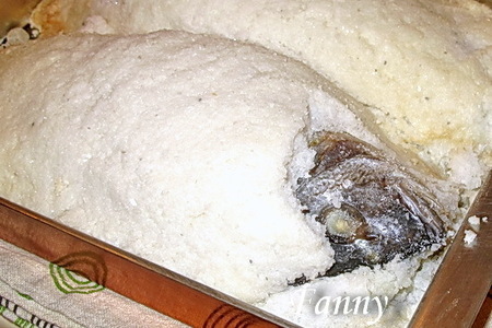Запеченная рыба в соли, пошаговый рецепт на ккал, фото, ингредиенты - yana92dyd