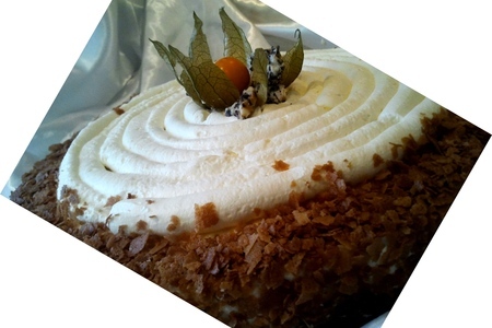 Вафельный торт со сгущенкой из готовых коржей: рецепт+фото