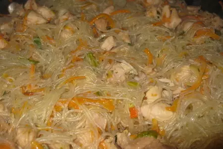 Фунчоза с курочкой