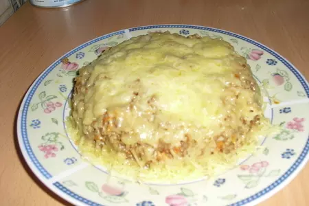 Гречка под сыром